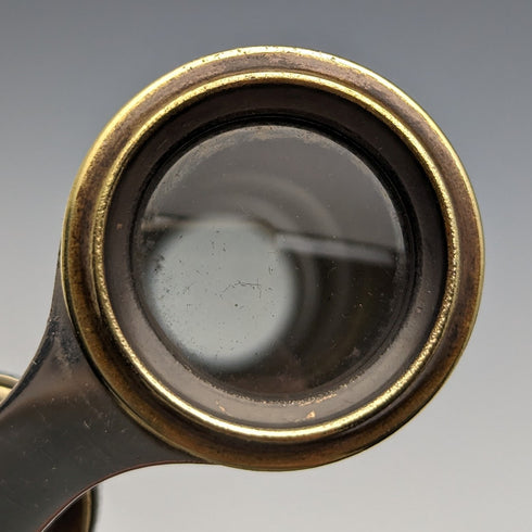 アンティーク ハンティング装飾 オペラグラス 双眼鏡 ケース付き